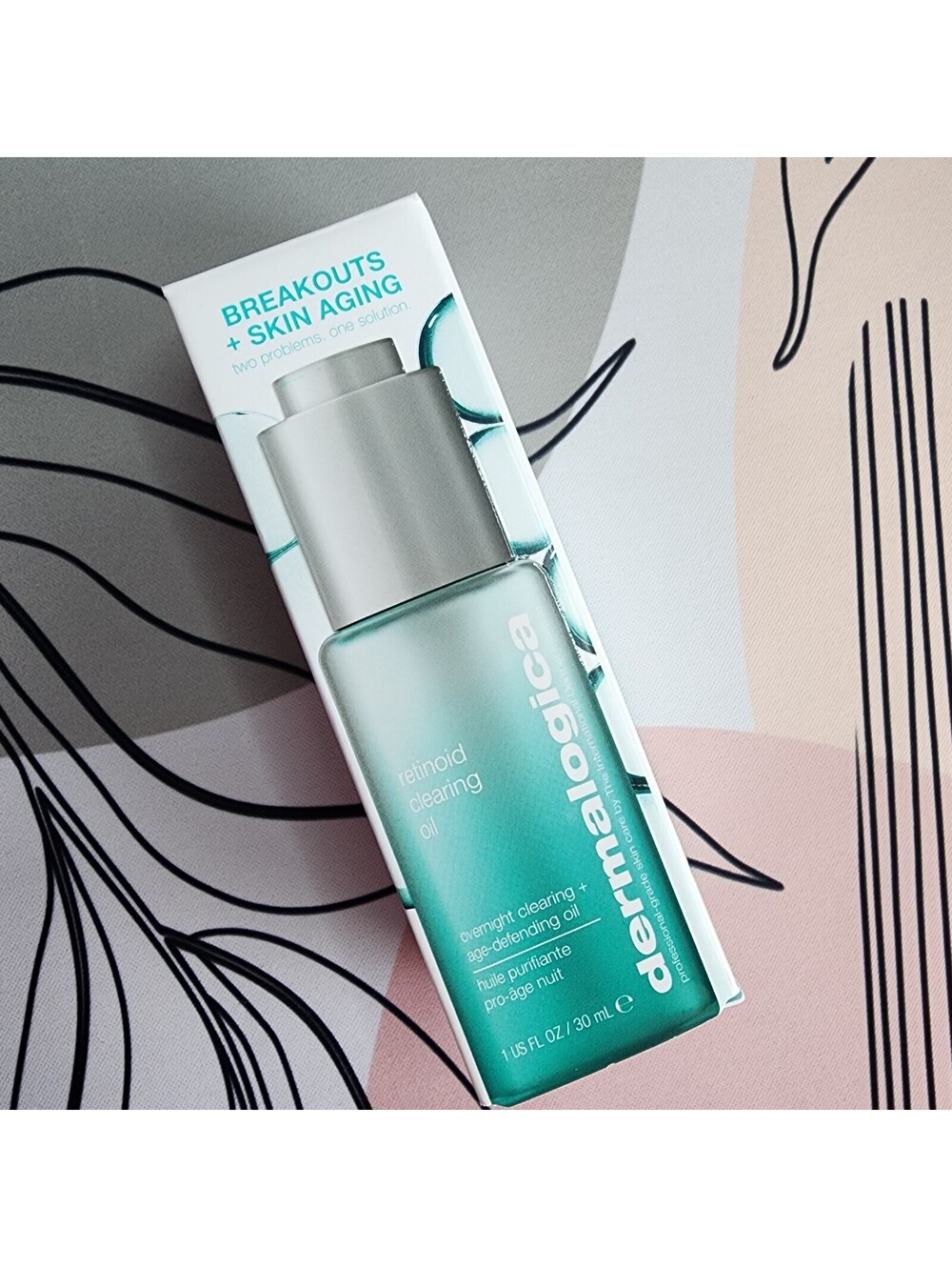 Dermalogica Retinoid Clearing Oil - 1 FL OZ / 30 mL Night Oil for Breakouts and